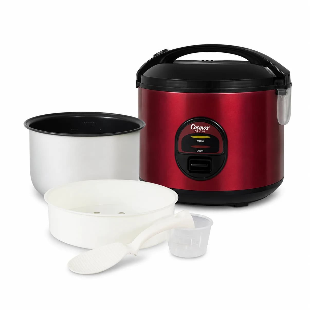 PENANAK NASI COSMOS - 1,8 Liter - CRJ-3301 RED