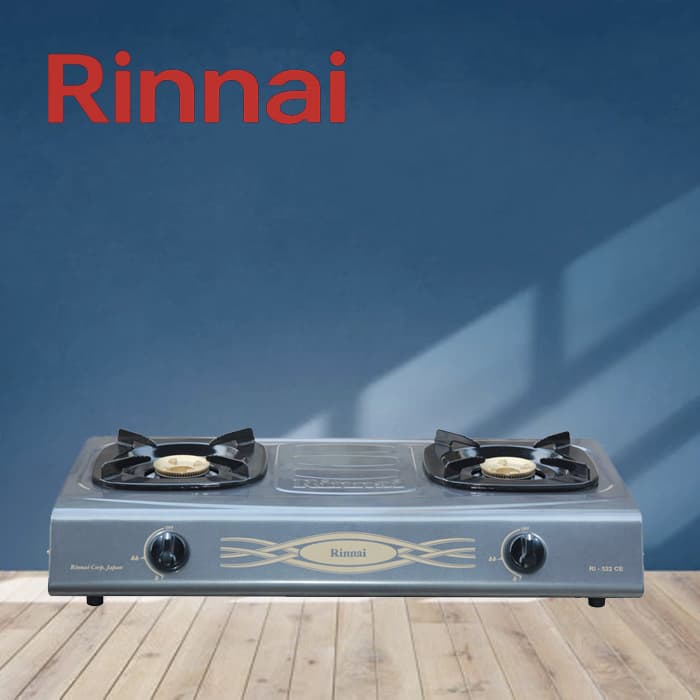 KOMPOR RINNAI 2 TUNGKU - 2 TUNGKU - RI522CE