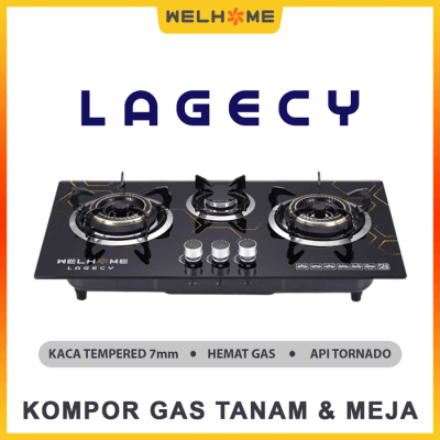 KOMPOR TANAM WELHOME - TANAM 3 TUNGKU - LAGECY 3TUNGKU